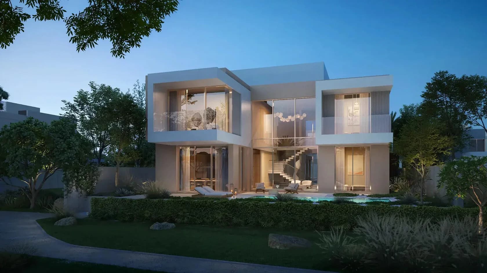 Double Height Villas at Bayn by ORA