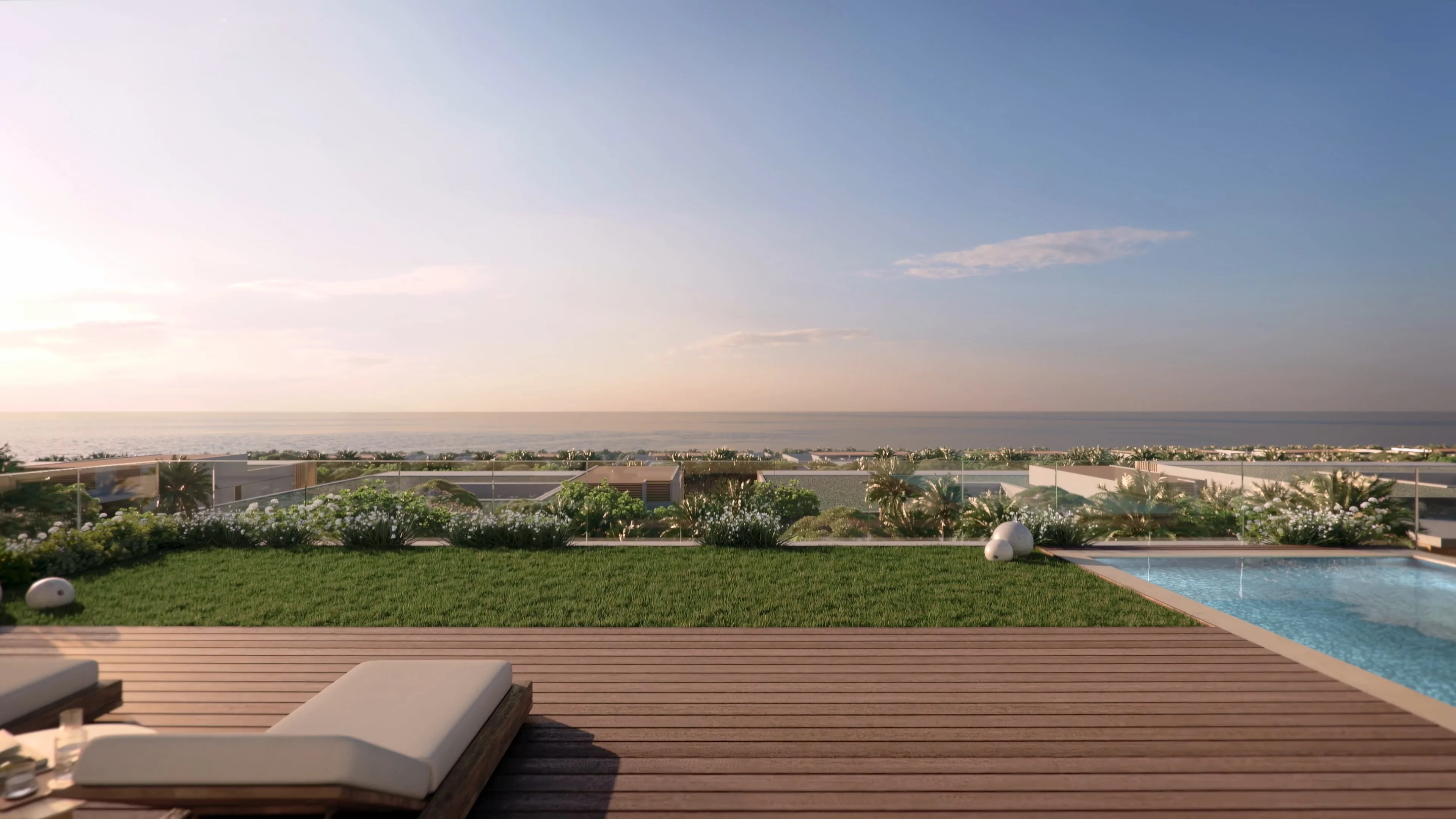 4 bedroom villa exterior at Y Views at Bayn, Ghantoot, between Abu Dhabi and Dubai